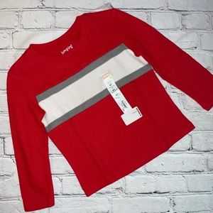 Jumping Beans • Toddler Red Stripe Shirt